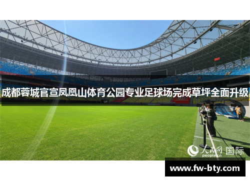 成都蓉城官宣凤凰山体育公园专业足球场完成草坪全面升级